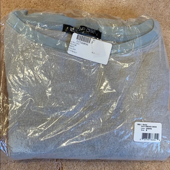 Wildfox baggy beach Geisha Gray sweatshirt - Picture 7 of 7